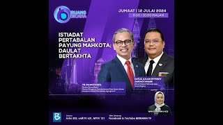 Istiadat Pertabalan Payung Mahkota Daulat Bertakhta  Ruang Bicara [upl. by Derwood]