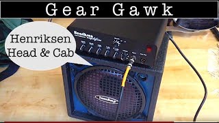 Gear Gawk  Henriksen Vintage JazzAmp Head demo w Telecaster [upl. by Yeldoow]