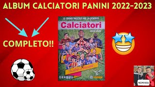 CALCIATORI PANINI 20222023 album completo [upl. by Ainotahs]