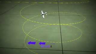 Aviation Animation  Steep Spiral [upl. by Chaiken]