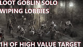 Dark amp Darker 25 LegendaryEpics Inside Inventory VS Entire Lobbies  1h of Solo Rogue [upl. by Nepets]