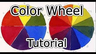 Color Wheel Tutorial  How To Mix Paint [upl. by Carita573]