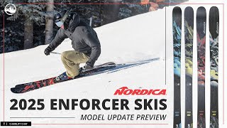 2025 Nordica Enforcer Ski Collection Introduction and First Impressions with SkiEssentialscom [upl. by Lanaj109]