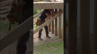 DIY deck building tips How to brace a freestanding deck without fail [upl. by Nydnarb]