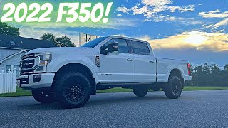 2022 F350 Platinum Tremor Review [upl. by Archibald]