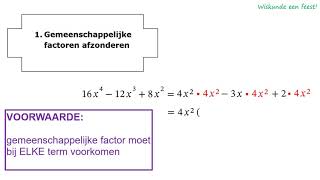 Ontbinden in factoren basismethodes [upl. by Nairam433]