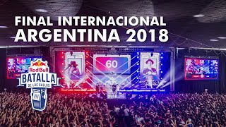 Final Internacional 2018  Red Bull Batalla de los Gallos [upl. by Jessabell629]