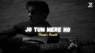 Anuv Jain  Jo Tum Mere Ho Slowed  Reverb  Zesan Rahaman [upl. by Katrinka312]