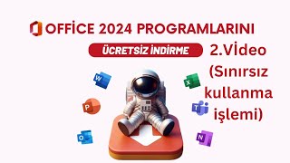 Office 2024 Lisanslı ve Sınırsız Kullanma 2Video [upl. by Johansen]