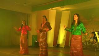 Bhutan SongMiss Tibet Tenzin Sangnyi Pema Chodon and Marikos Dance at MT [upl. by Eednil541]