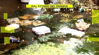 Parque Tierno Galván asentamientos ilegales suciedad y falta de mantenimiento [upl. by Asecnarf533]