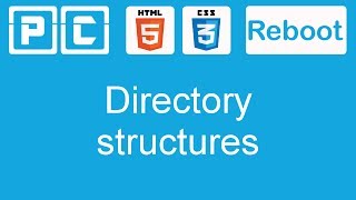 HTML5 and CSS3 beginners tutorial 8  directory structures [upl. by Carbo]