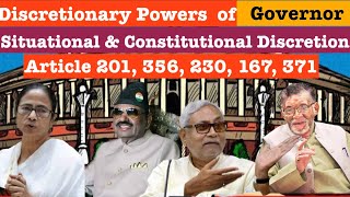 Discretionary Powers of Governor  Governors And Their Powers  Indian Polity M Laxmikanth polity [upl. by Guido]