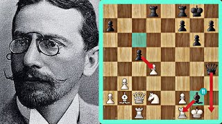 Siegbert Tarrasch vs Aron Nimzowitsch • Round 5 • St Petersburg RUE 1914 [upl. by Nhar]