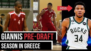 Giannis Antetokounmpo amp Thanasis Were A Problem Before the NBA Drafted to NBA from 2nd Div Europe [upl. by Wyatt]