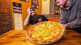 BEAT THIS ALL YOU CAN EAT PIZZA SLICE RECORD AND YOU EAT FOR FREE  BeardMeatsFood [upl. by Eenttirb]