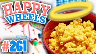 HOLY MACARONI DAS ÜBERLEBEN WIR NICHT ✪ Happy Wheels 261 [upl. by Itsrik]