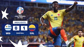 COLOMBIA 30 COSTA RICA  HIGHLIGHTS  CONMEBOL COPA AMÉRICA USA 2024™ [upl. by Benzel2]