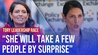 Jonathan Gullis breaks cover to endorse Priti Patel as Tory leader  LBC [upl. by Maryanne333]