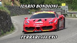 TROFEO VALLECAMONICA 2024  ILARIO BONDIONI  FERRARI 488 CHALLENGE EVO  VIDEO BELLUNOVIDEO [upl. by Erund241]