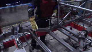 How to MIG Weld a Chassis SubFrame and Lower Clip [upl. by Schear371]