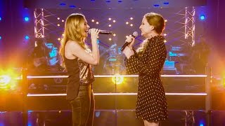 Lisa vs Indra  Halo  The Battles  The Voice van Vlaanderen  VTM [upl. by Karlan562]