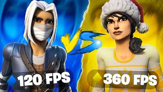 I Hosted a 120FPS vs 360FPS Players 1v1 Tournament for 100 [upl. by Cordey766]