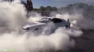 Toyota Supra Turbo Sounds from Hell Compilation Crazy Flames [upl. by Hege]