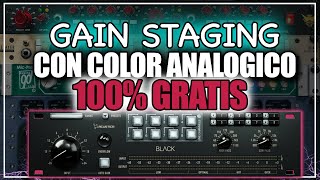 📣 Plugin Gratis para GAIN STAGING con sabor ANALÓGICO 🤯V100 GRATIS 💰 TUTORIAL COMPLETO  Free VST [upl. by Aicilec410]