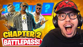 NEW Chapter 2 REMIX BATTLE PASS in Fortnite Snoop Dogg Ice Spice Juice Wrld [upl. by Kristien379]