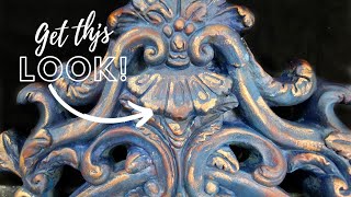 Learn How to Layer Chalk Paint for a French Vintage Glam Finish [upl. by Torey]