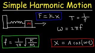 How To Solve Simple Harmonic Motion Problems In Physics [upl. by Ravert]