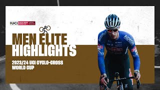 Namur  Men Elite Highlights  202324 UCI Cyclocross World Cup [upl. by Neira]