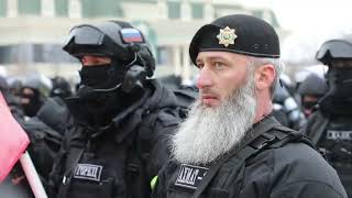 Chechen Special Forces Preparing To Head To Ukraine [upl. by Arahat]