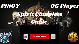 Silkroad Origin Mobile Spirit Complete Guide [upl. by Kieryt]