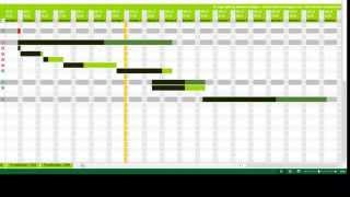 Tutorial Excel Projektplan Projektablaufplan Terminplan Zeitplan MeineVolagencom [upl. by Willman]