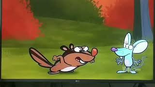 Nature Cat Hal Daisy amp Squeeks get Startled by a Chipmunk roaring [upl. by Eittol257]