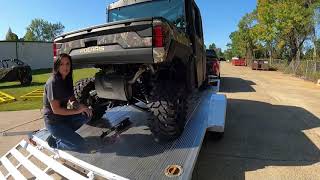 Mighty Tite TieDown System for your ATV or UTV [upl. by Ennovyhc601]