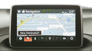 How To use Satellite Navigation MZD Connect [upl. by Winterbottom153]