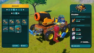 How to Create amp Build a Crusher Car in LEGO Fortnite [upl. by Asa]