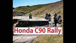 Honda C90 Rally Matlock 2018 [upl. by Esma]