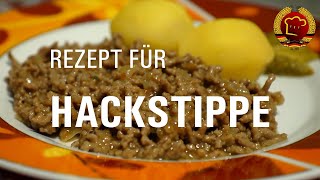 Super einfaches und schnelles Gehacktesstippe Rezept aus der DDR das schmeckt und satt macht [upl. by Cope]