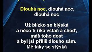 Helena Vondráčková  Dlouhá noc karaoke z wwwkaraokezabavacz [upl. by Naitsirc]