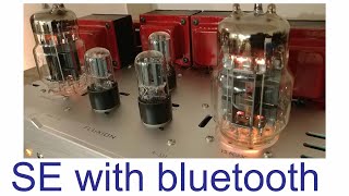 Elvis Suspicious mind Bluetooth music streamer 6C33CB SE tube amp A331 FLUXION built [upl. by Francisca90]