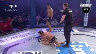 Bachir Fakhouri Vs Aadeep Rana  Contenders 22 [upl. by Haraz]