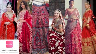 Meesho Cheapest Wholesale Rate Wedding Special Lehenga HaulLatest Celebrity Style Wedding Lehenga [upl. by Merlina]