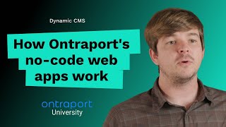 Get an overview of how to build a web app in Ontraport [upl. by Akahs]