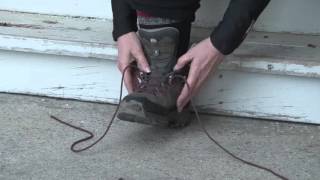 Lowa Boot Lacing Tip [upl. by Eerac]