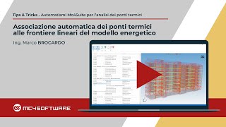 Tips amp Tricks  Automatismi Mc4Suite per l’analisi dei ponti termici [upl. by Jeniece]