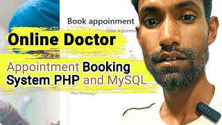 Online Doctor Appointment Booking System PHP and Mysql [upl. by Adnilasor]